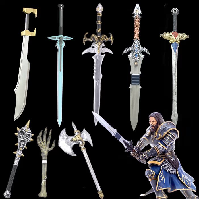 刀剑神域武器 玩具刀剑 黑剑阐释者逐暗者 仿真兵器cosplay道具pu
