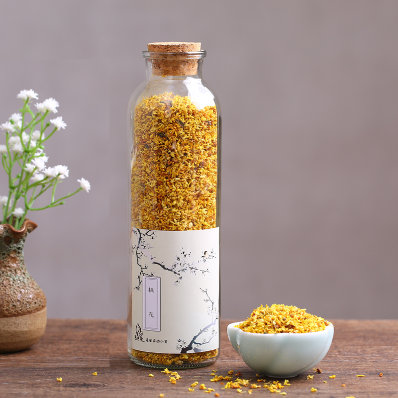 花茶 桂花 桂林桂花茶 无硫特级丹桂 干桂花 精选金桂 罐装包邮