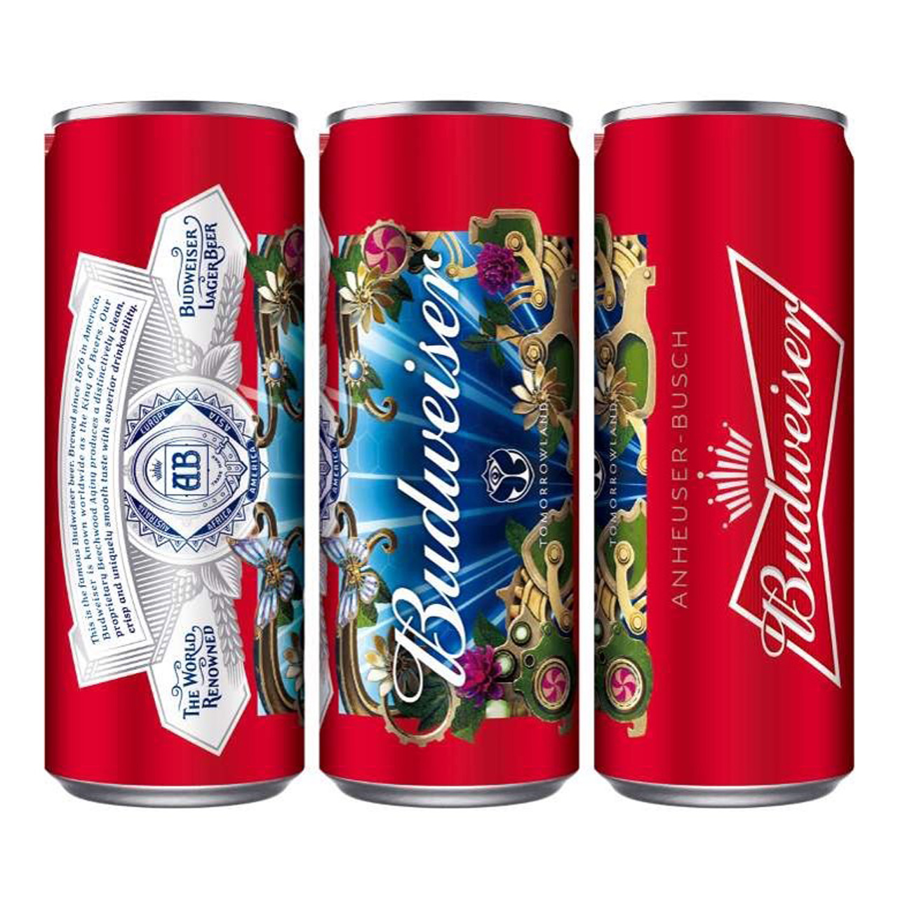 【天猫超市】budweiser/百威啤酒 tomorrowland新锐罐