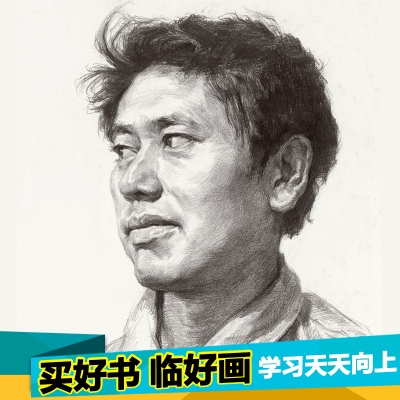 头像名师大合集画照片线描线性体块明暗解析范画临摹素描教材书