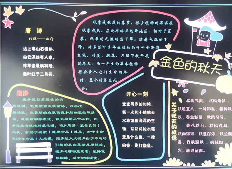 包邮 黑板报好案例 全套4册 中小学生实用设计大全 少