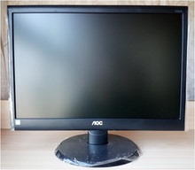 E950SN足19寸16 10带全国联保9成新超薄LED液晶显示器 AOC