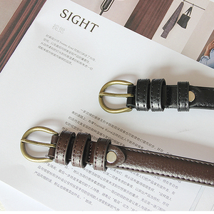 复古韩版休闲针扣腰带