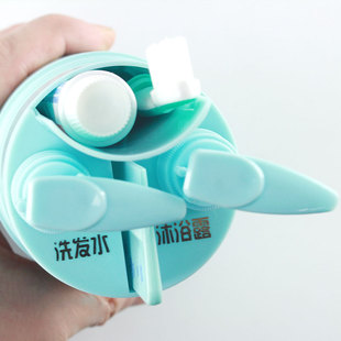 旅行洗漱杯套装漱口杯洗漱包分装瓶旅游出差用