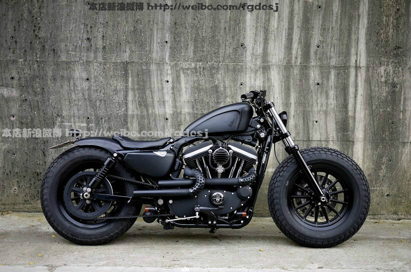 台湾正品rough crafts 哈雷排气管 883r 883l 48 sportster 专用