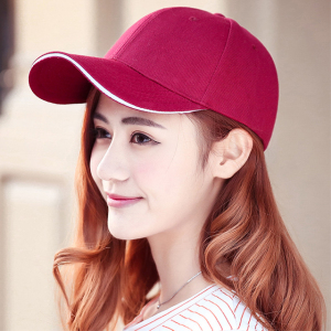 韩版男士鸭舌帽定制 纯色棒球帽工作帽太阳帽 定做广告帽帽子女冬