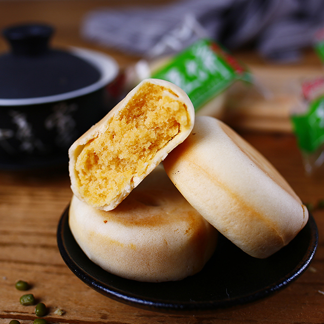 天天特价千丝绿豆饼整箱1kg厦门特产糕点心早餐零食馅