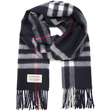 正品 BURBERRY 新款经典格子舒适保暖男士围巾 3993734