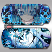 配件彩膜 PSP2000 动漫贴纸 3000痛贴 初音未来MIKU PSP痛机贴膜