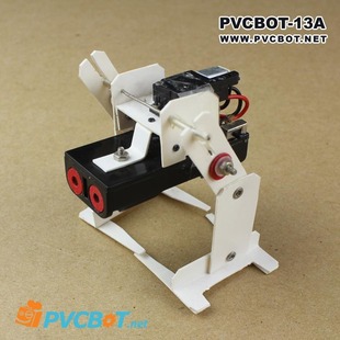 pvcbot_13#a型diy科技小制作小发明套装电动双足机器人套件探路者