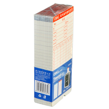 考勤卡纸优质打卡纸 办公用品100张 3935考勤纸 得力考勤卡
