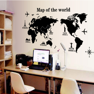 3d立体墙贴自粘仿真假窗户风景卧室书房客厅