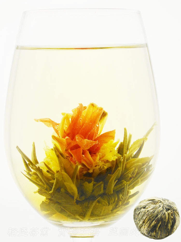 广林福 工艺花茶球 皇家百合 茉莉花茶 花草茶 开花茶 观赏茶
