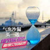 饰品生日儿童礼物水滴 气泡泡沫沙漏计时器创意摆件液体油滴家居装