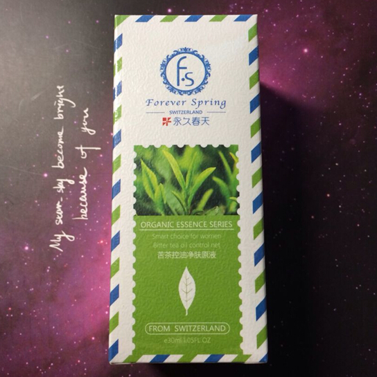 瑞士永久春天苦茶控油净肤原液 抑痘细腻肌肤 针对毛孔粉刺肌