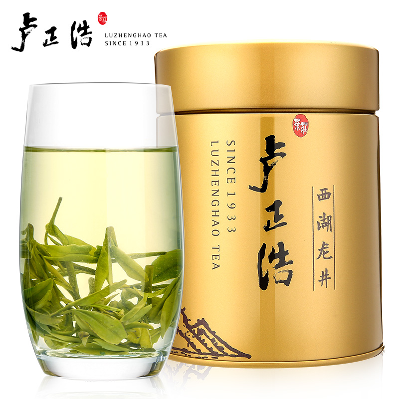 【天猫超市】卢正浩茶叶醇香雨前西湖龙井茶绿茶春茶2016龙井新茶