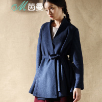 INMAN<em>茵曼</em>棉麻女装清仓<em>2015春装</em>新款文艺格
