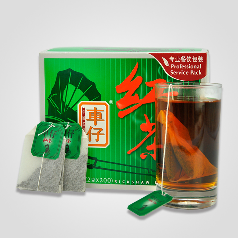 Lipton/立顿红茶包 车仔红茶400g 袋泡茶叶港式红茶2gX200袋/盒装