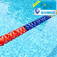 50米柏克AQUA 消波阻浪25 分水线比赛分道隔水线 游泳池泳道线