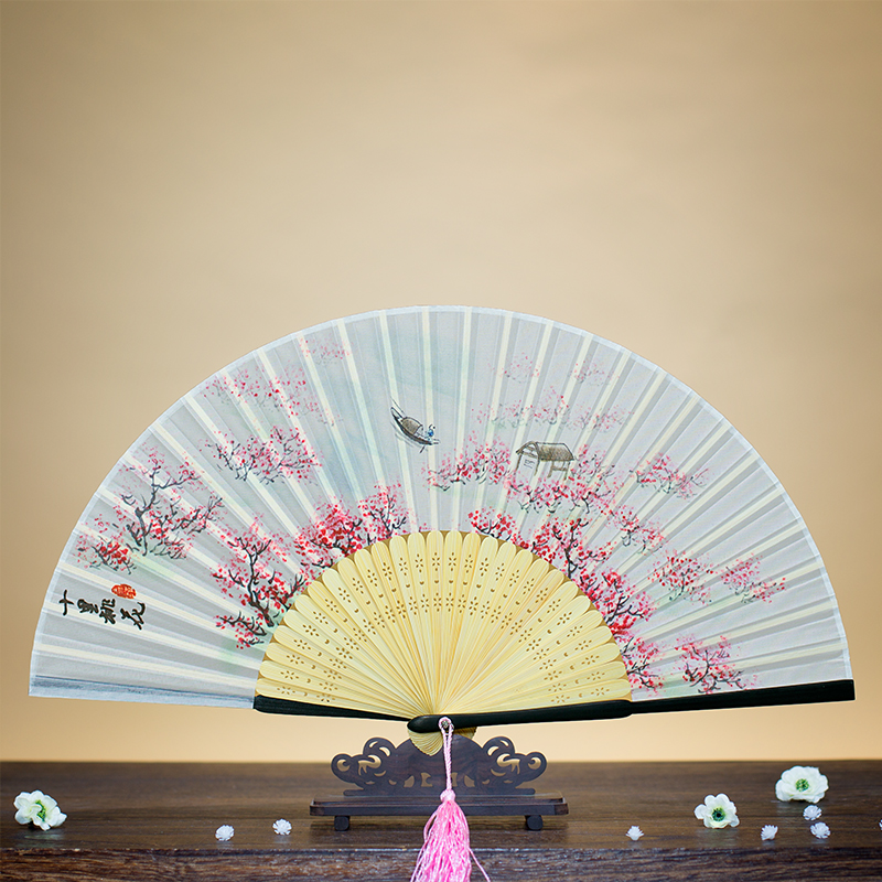 三生三世十里桃花扇子6寸古风扇子折扇古典女式中国风