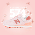New Balance休闲运动鞋女春夏跑步鞋 NB574正品代购WL574SWA/B/C