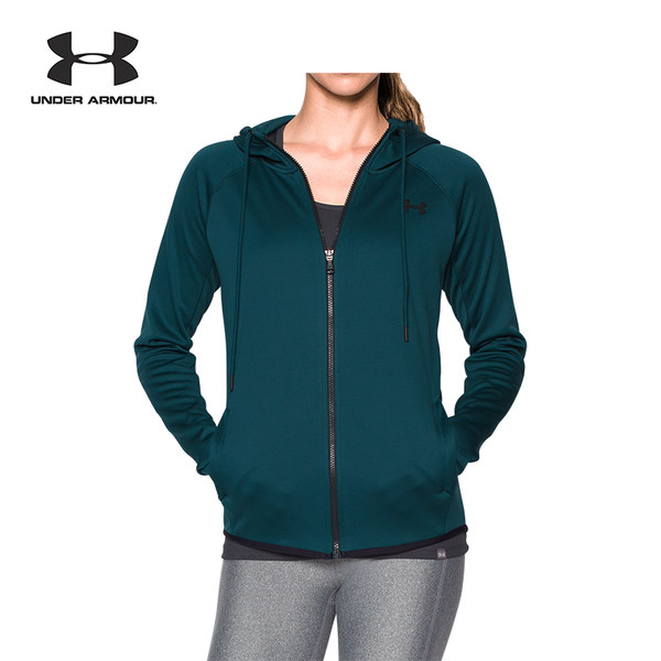 Under Armour 安德玛 UA女子 Armour 防水抓绒连帽卫衣-1282372