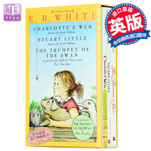 Web 天鹅 Charlotte 儿童英语学习教程教材 夏洛 儿童文学 预售 课外阅读书 精灵鼠小弟 英文原版 吹小号 3册套装