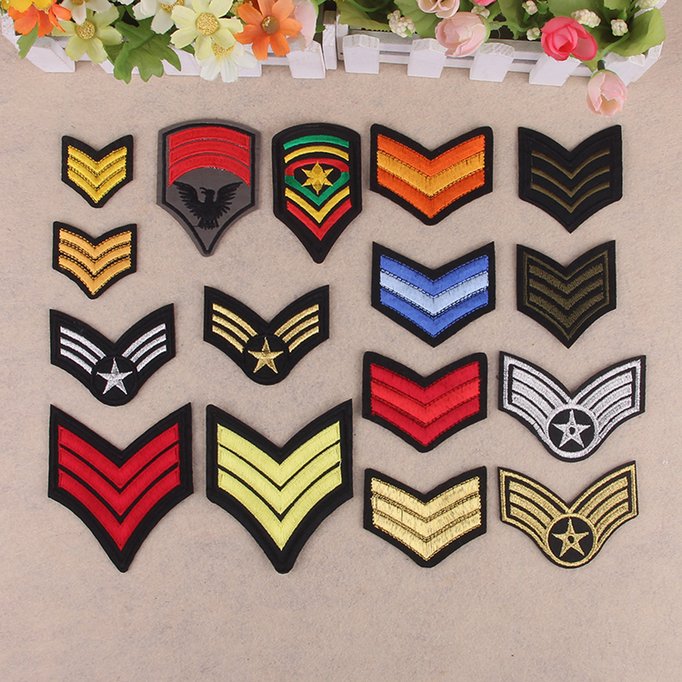 正品[肩章]保安服肩章臂章评测 军衔等级肩章图