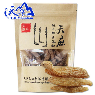 天华山 天麻 长白山冬麻 野生品质 味浓无硫 100克 买5送1 包邮