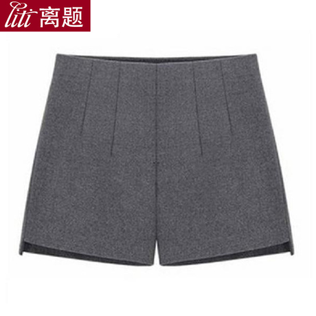 <em>淘宝网</em>-冬季<em>毛呢短裤</em>女2014秋冬新款大码高腰