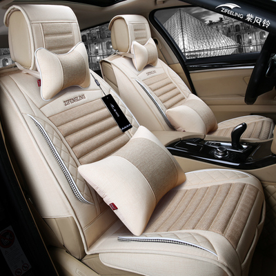 新款汽车坐垫布艺全包座垫座椅套三菱帕杰罗劲