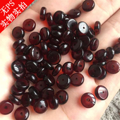 天然血珀隔片隔珠算盘珠配珠垫片星月菩提手链项链水晶饰品配件