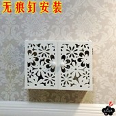 饰箱收纳免钻孔线箱 环保路由器装 包邮 饰箱架遮挡气电表箱装 特价