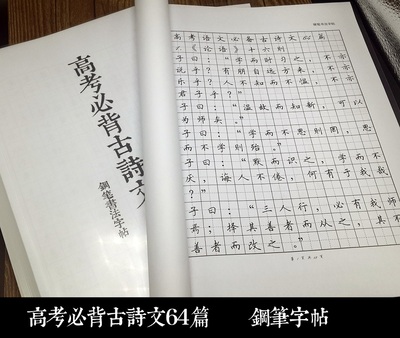 徐静蕾钢笔字帖 女生硬笔书法字贴 静蕾简体