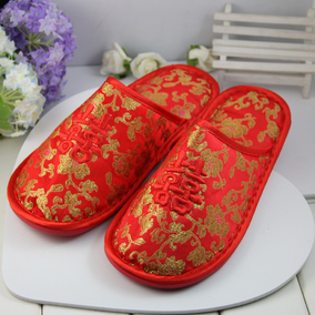 正品[双喜拖鞋]双喜毛线拖鞋评测 双喜字图片