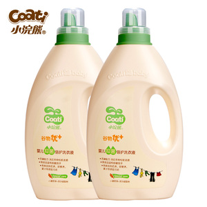 小浣熊婴儿洗衣液2升*2