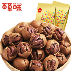 百草味旗舰店手剥山核桃190g