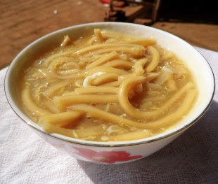 湛江特产徐闻小吃 休闲面食 徐闻特产饼汤 爽滑面条汤饼