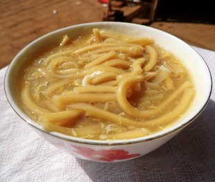 湛江特产徐闻小吃 休闲面食 徐闻特产饼汤 爽滑面条汤饼