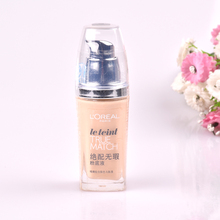 无暇粉底L R2保证正品 欧莱雅 绝配无瑕粉底液 oreal