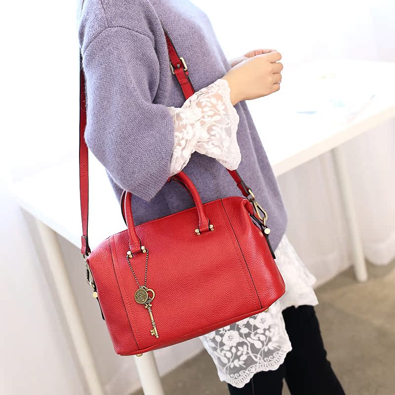 JFSJ\/金妃世家真皮女包迷你小包牛皮兔耳朵手