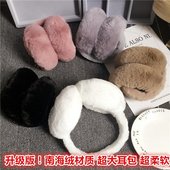 可爱耳包男防寒毛绒耳捂耳暖冬耳套可折叠 秋冬季耳罩保暖女韩版