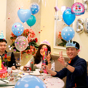 套餐布置包邮派对字母铝箔蛋糕气球背景墙装饰成人生日party 气球套餐