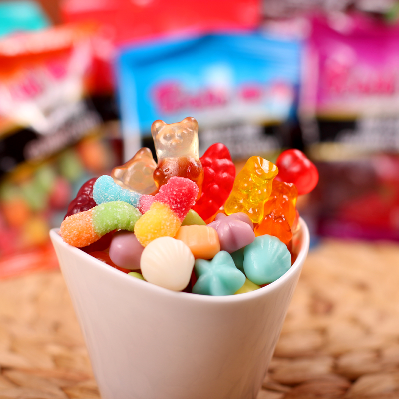 橡皮糖 小熊软糖 休闲零食 进口qq软糖糖果