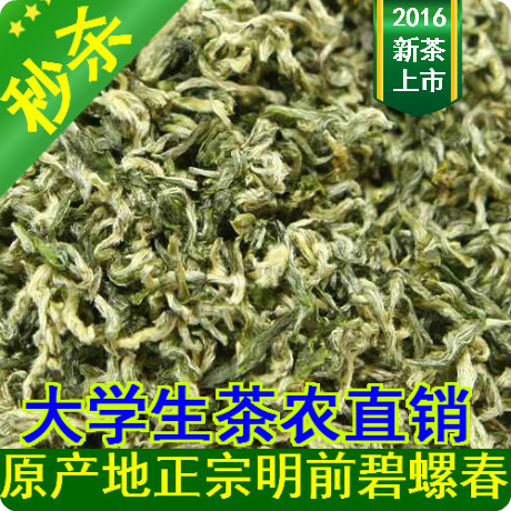 2016新绿茶 明前特级苏州洞庭山碧螺春散装礼盒茶农茶叶批发直销
