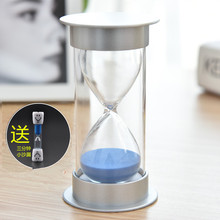 60分钟定时器耐摔创意礼物 儿童防摔安全摆件10 沙漏计时器