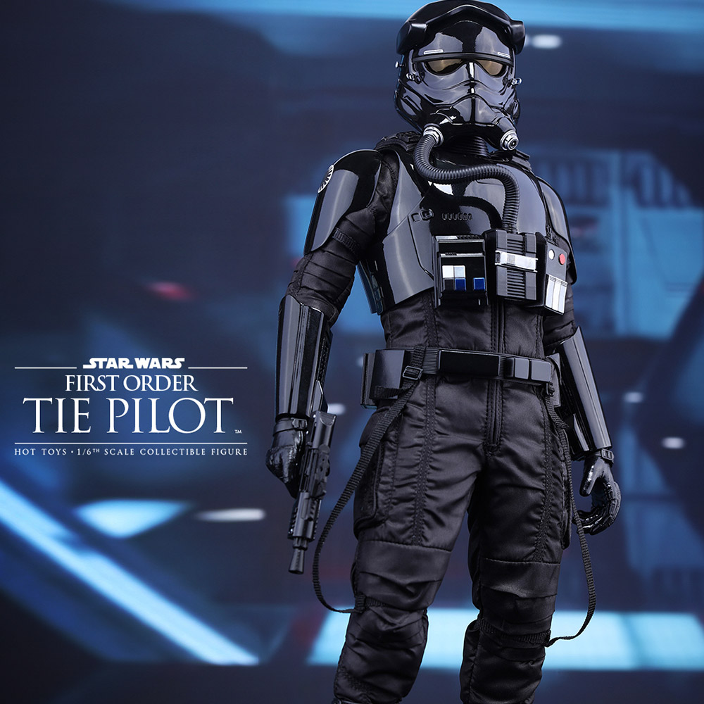 hottoys ht星球大战tie pilot ht钛战机飞行员first order 1:6