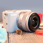 45mm 自拍美颜单电微单反相机 佳能 EOS M10 Canon