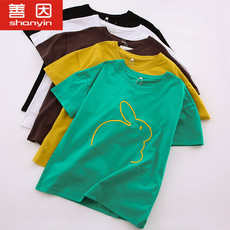 【善因】夏季韩版原宿风T恤