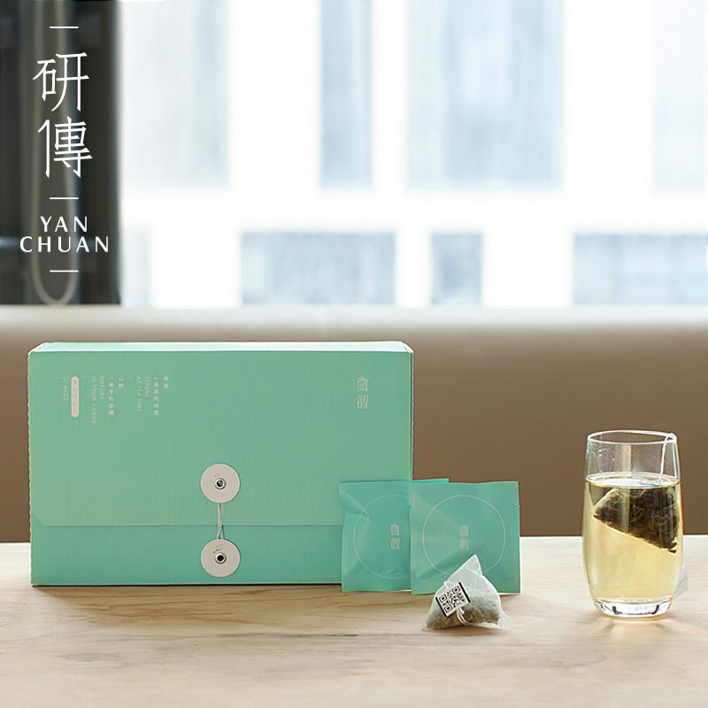研传茶叶 微观铁观音清香型袋泡茶简装 袋装乌龙茶 顺丰包邮/50袋